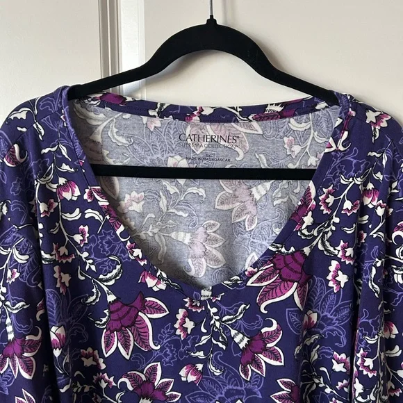 NWOT Catherines Suprema Top 3X - Picture 2 of 6